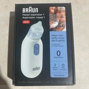 Braun White Nasal Aspirator for Kids